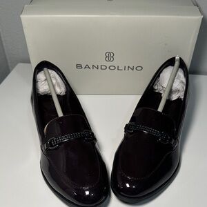 Bandolino Women's Dark Brown Patent Loafers